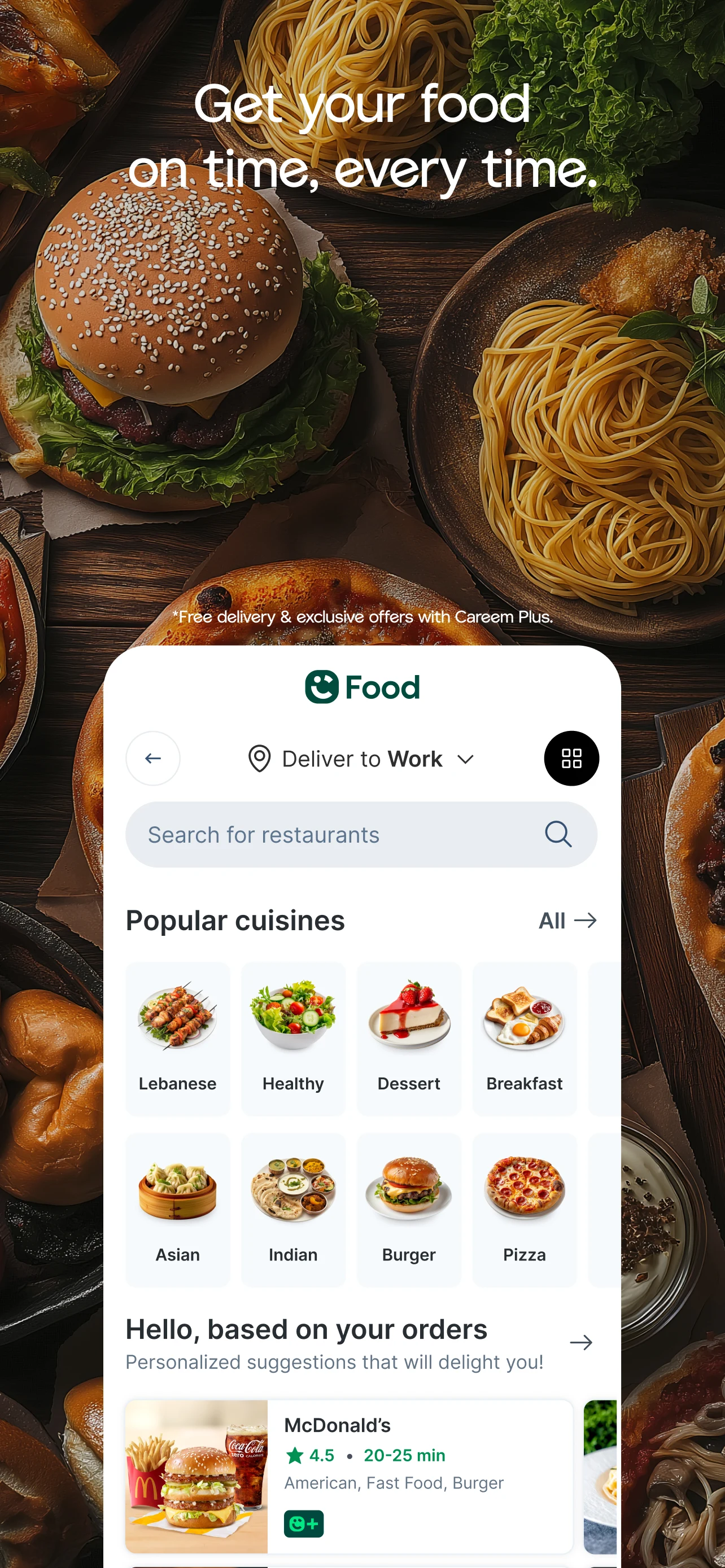 Careem: Taxi, Food & Delivery screenshot