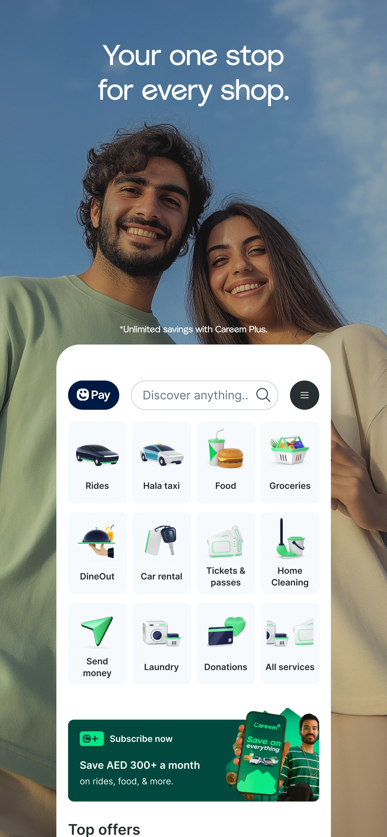 Careem: Taxi, Food & Delivery screenshot